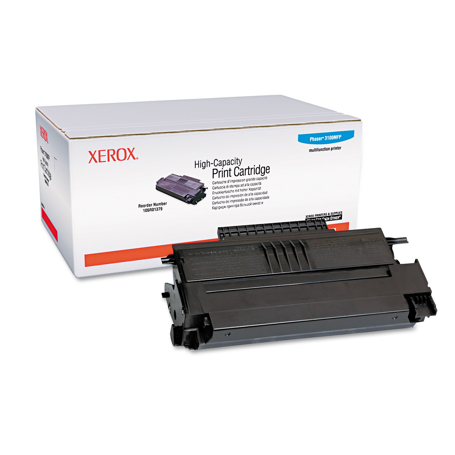 картинка Картридж 106R01379 для Xerox Phaser 3100MFP (черный, 6k) от магазина Альфакс