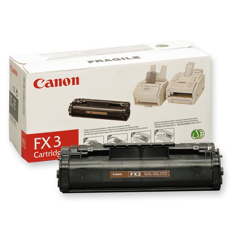картинка Картридж FX-3 (1557A003) для Canon L60/90/200/240/260/280/300/350 (черный, 2.7k) от магазина Альфакс