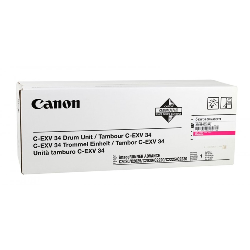картинка Драм-картридж C-EXV34 M (3788B003AA) для Canon iR ADV C2220L/C2220i/C2225i (43k) /C2230i (61k)  от магазина Альфакс