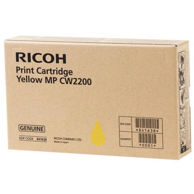 картинка Картридж 841638 MP CW2200 желтый для Ricoh MP CW2200SP (желтый, 100 мл.) от магазина Альфакс