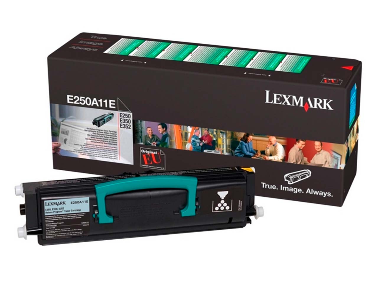 картинка Картридж E250A11E/E250A21E для Lexmark E250/E350/E450 (черный, 3.5k) от магазина Альфакс