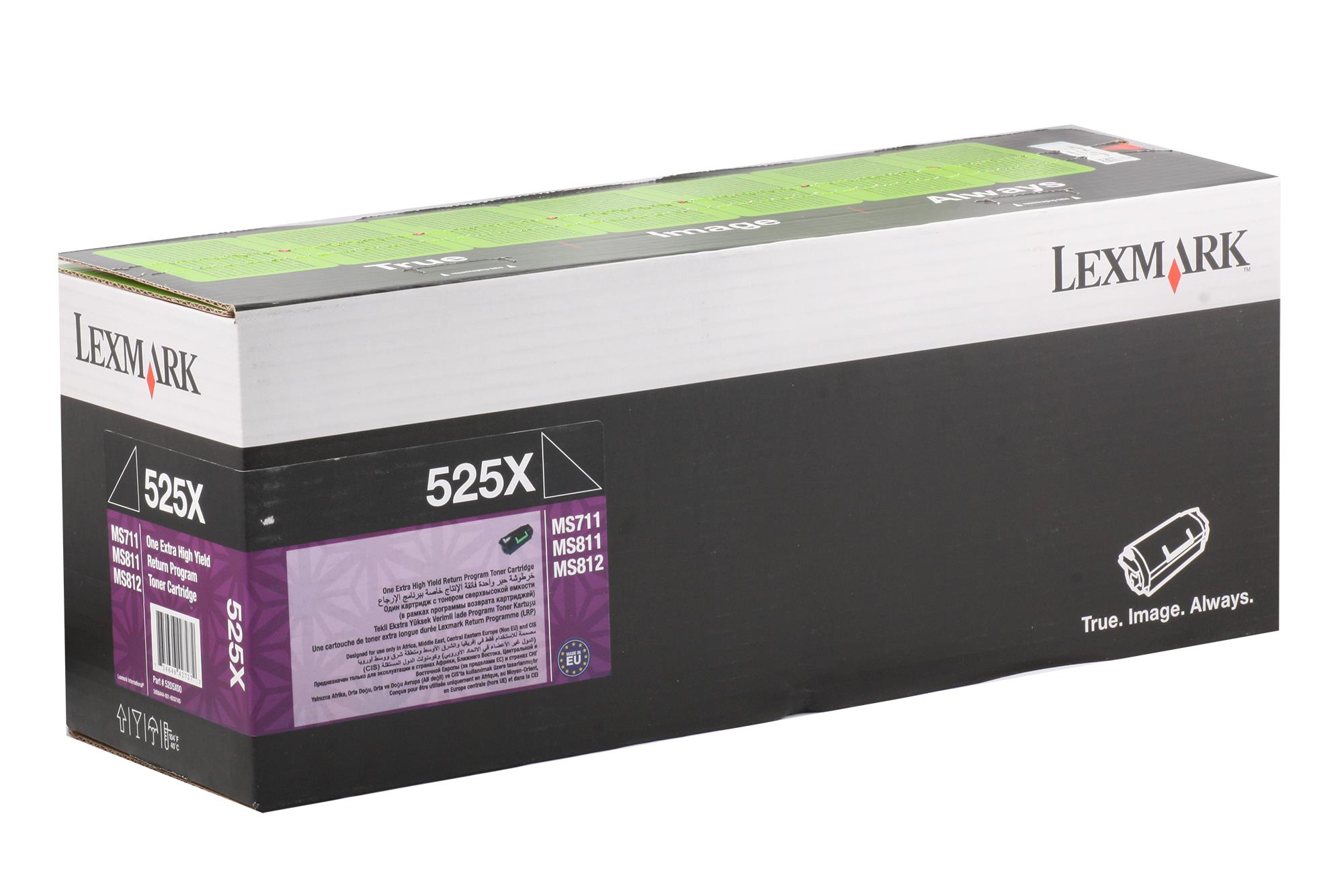 картинка Картридж 52D5X00/52D5X0E (525X) для Lexmark MS711/811/812 (черный, 45k) от магазина Альфакс