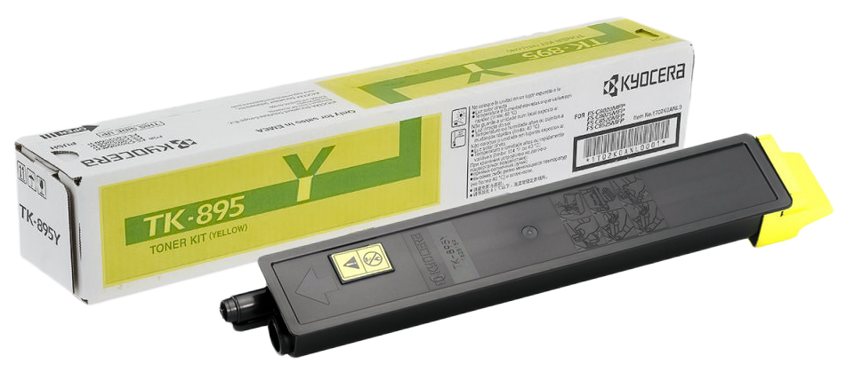картинка Тонер-картридж TK-895Y для Kyocera FS-C8020MFP/C8025MFP (желтый, 6k) от магазина Альфакс