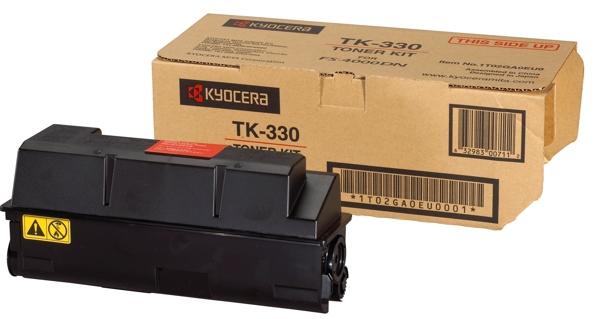картинка Тонер-картридж TK-330 для Kyocera FS-4000DN (черный, 20k) от магазина Альфакс