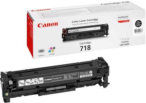 картинка Картридж 718 BK (2662B002) для Canon LBP-7200/MF-8330/8350 (черный, 3.4k) от магазина Альфакс