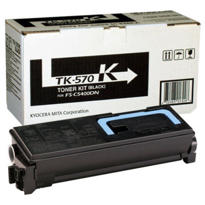 картинка Тонер-картридж TK-570K для Kyocera FS-C5400DN/P7035CDN (черный, 16k) от магазина Альфакс