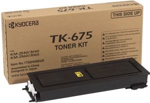 картинка Тонер-картридж TK-675 для Kyocera KM-2540/2560/3040/3060 (черный, 20k) от магазина Альфакс
