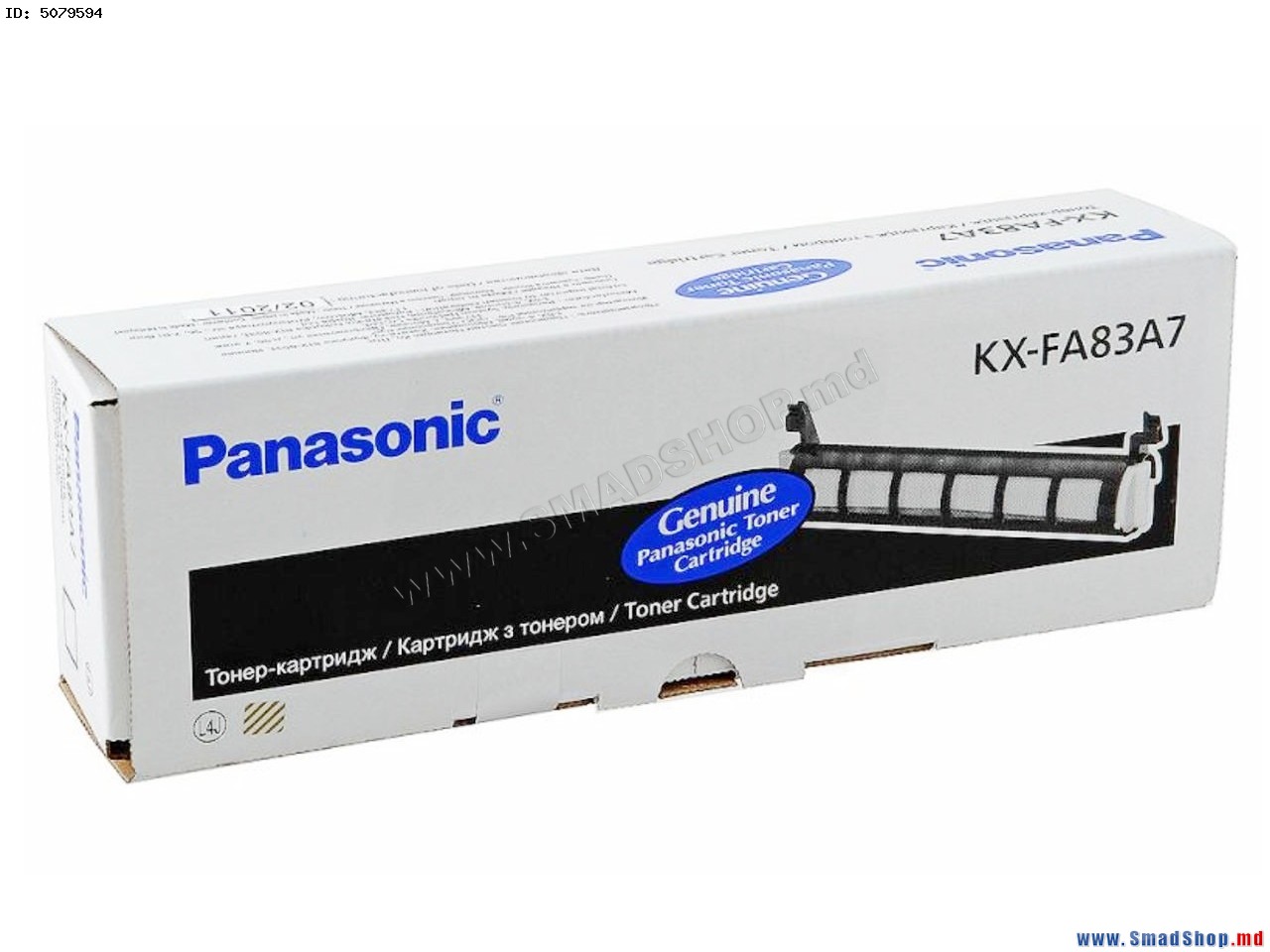 картинка Тонер-картридж KX-FA83A7 для Panasonic KX-FL513/543/563 (черный, 2.5k) от магазина Альфакс