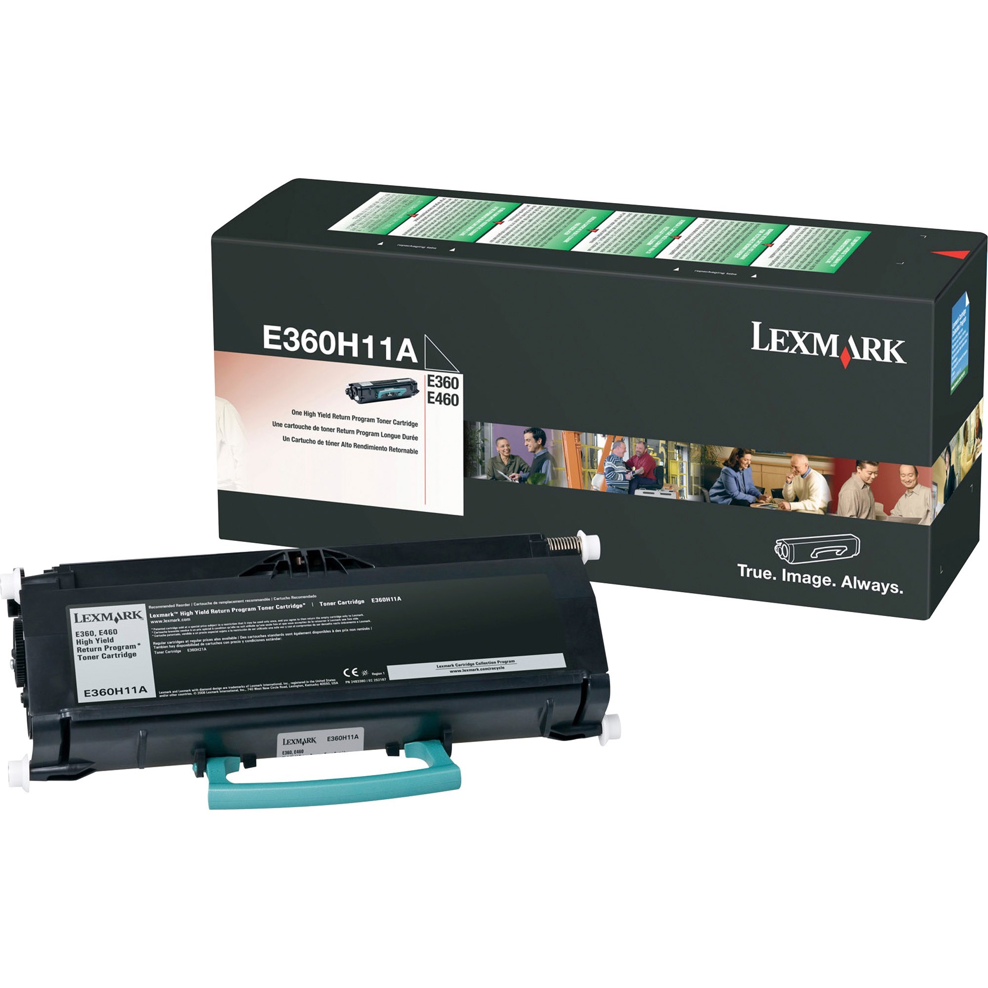 картинка Картридж E260A11E/E260A21E для Lexmark E260/E360/E460 (черный, 3.5k) от магазина Альфакс