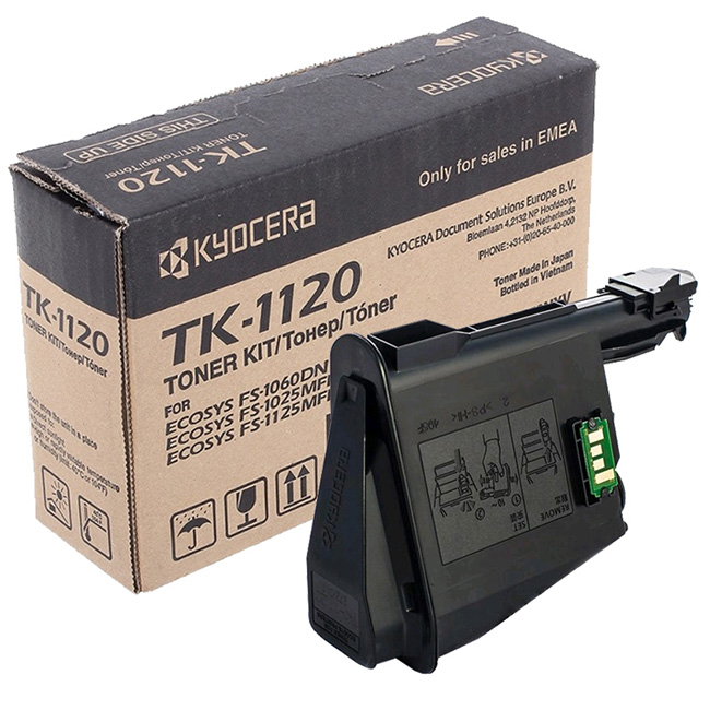 картинка Тонер-картридж TK-1120 для Kyocera FS-1060/1025MFP/1125MFP (черный, 3k) от магазина Альфакс