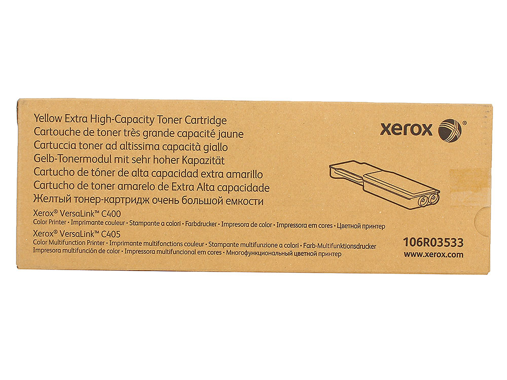 картинка Картридж 106R03533 для Xerox VersaLink C400/405  (желтый 8k)  от магазина Альфакс