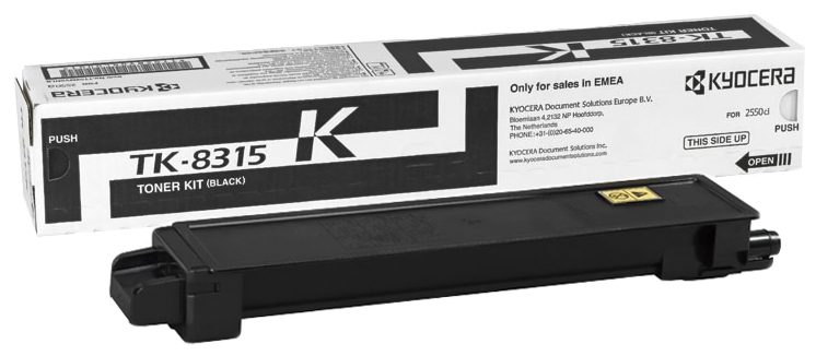картинка Тонер-картридж TK-8315K для Kyocera TASKalfa 2550ci (черный, 12k) от магазина Альфакс