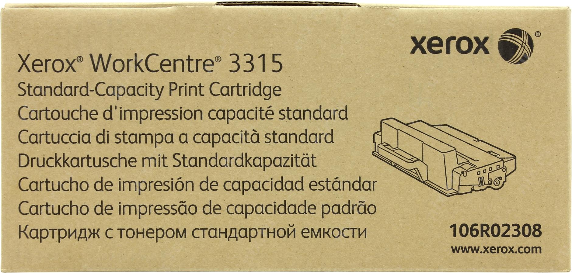 картинка Картридж 106R02308 для Xerox WC 3315 (черный, 2.3k) от магазина Альфакс