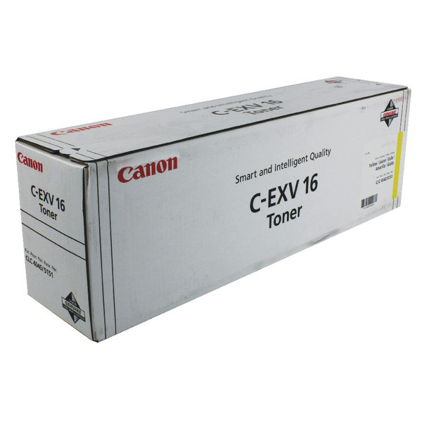 картинка Тонер-картридж C-EXV16 Y (1066B002) для Canon CLC5151/CLC4040 (желтый, 36k) от магазина Альфакс