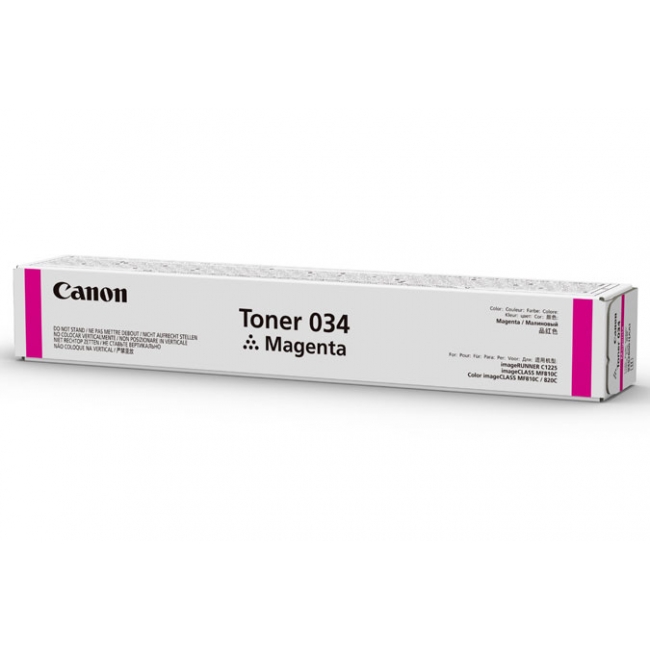 картинка Тонер-картридж Canon 034 M (9452B001) для iR C1225/iF (пурпурный, 7.3k)  от магазина Альфакс