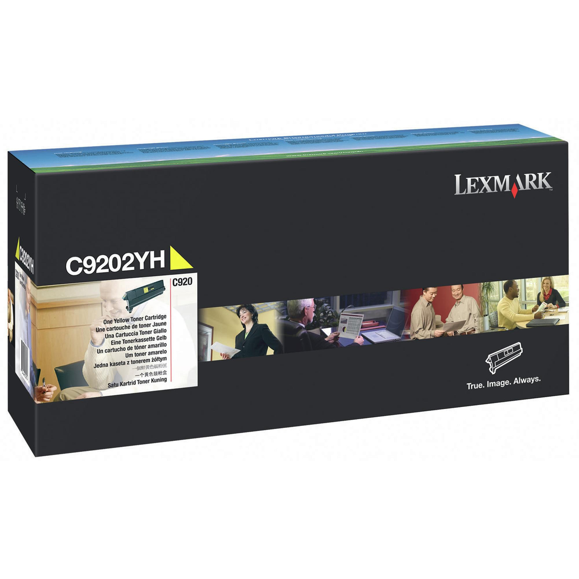 картинка Картридж C9202YH для Lexmark C920 (желтый, 14k) от магазина Альфакс