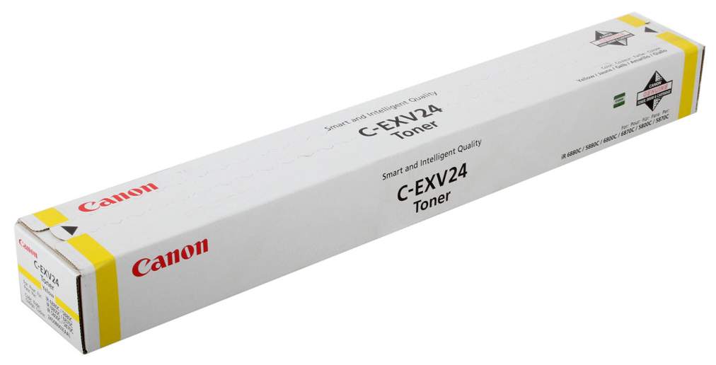 картинка Тонер-картридж C-EXV24 Y (2450B002) для Canon iimageRUNNER 5800/5870/5880/6800/6870/6880 (желтый, 9.5k) от магазина Альфакс