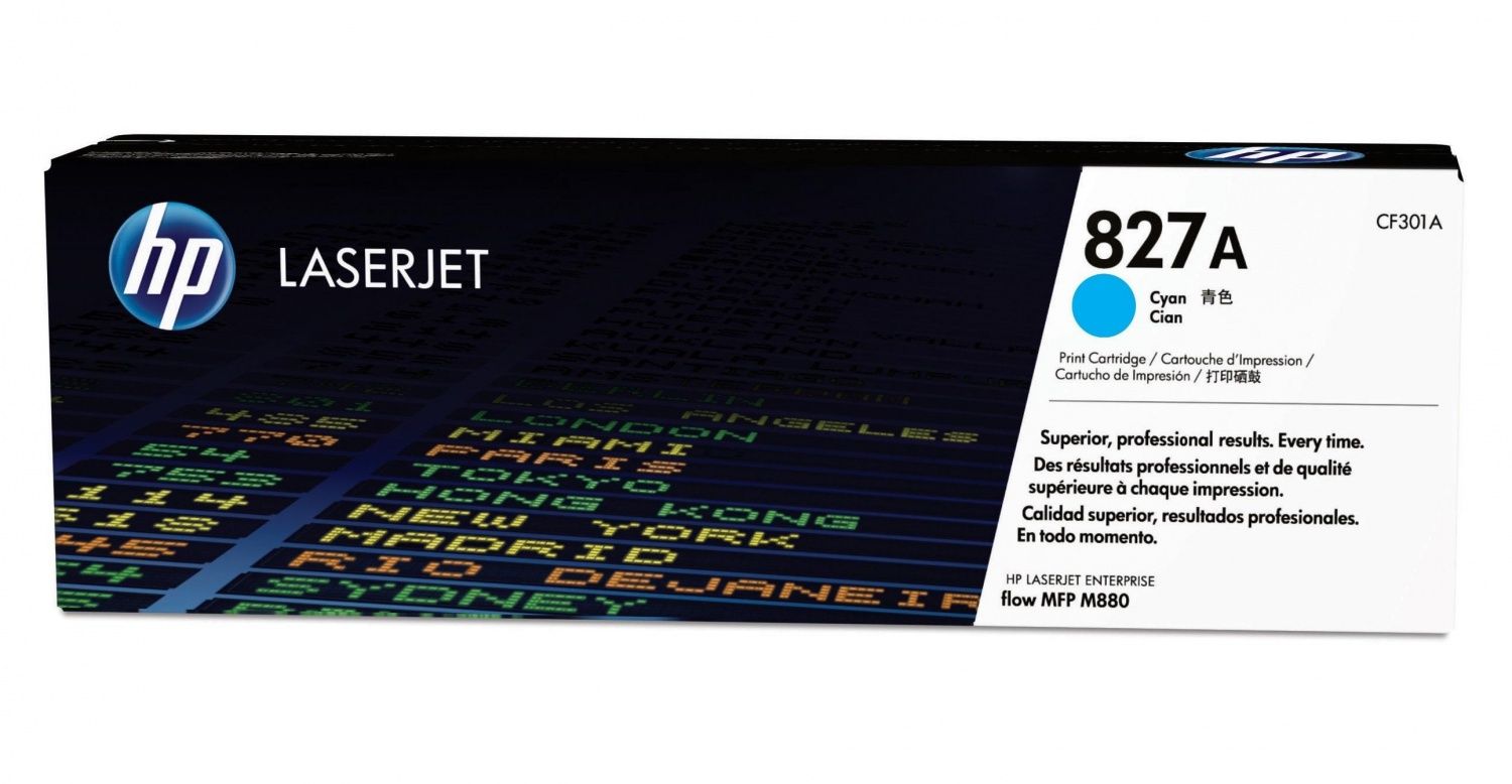 картинка Картридж CF301A 827A для HP CLJ M880z (голубой, 32k) от магазина Альфакс