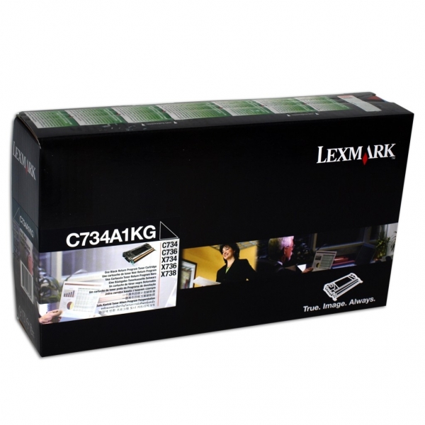 картинка Картридж C734A1KG для Lexmark C73x/X73x (черный, 8k) от магазина Альфакс