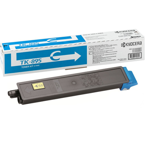 картинка Тонер-картридж TK-895C для Kyocera FS-C8020MFP/C8025MFP (голубой, 6k) от магазина Альфакс
