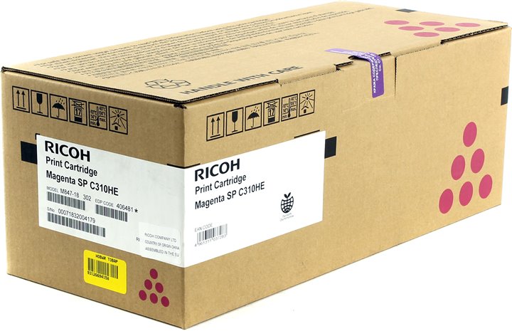 картинка Тонер-картридж 406481/407636 для Ricoh SP C231/232/242/311/312/320, SP C310HE (пурпурный, 6k) от магазина Альфакс
