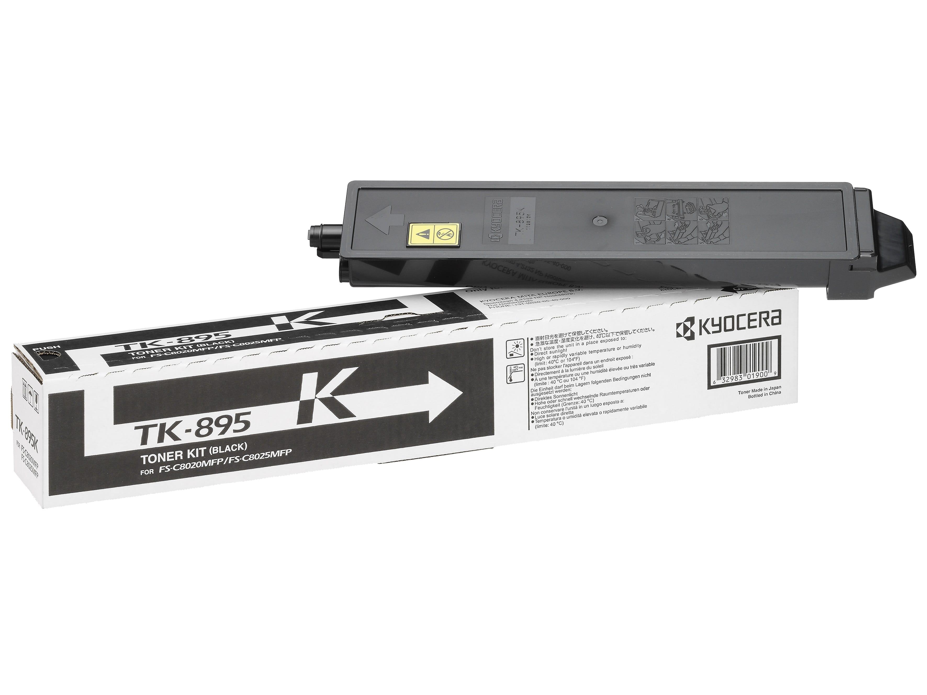 картинка Тонер-картридж TK-895K для Kyocera FS-C8020MFP/C8025MFP (черный, 12k) от магазина Альфакс