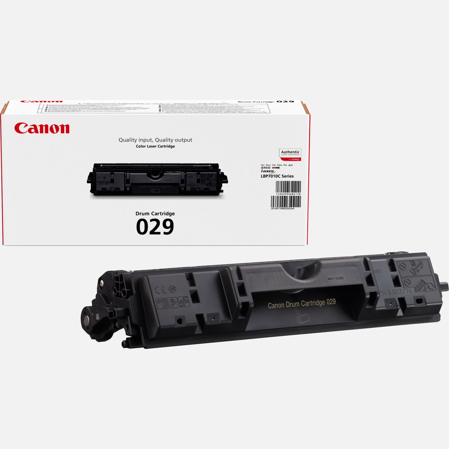 картинка Драм-картридж Canon 029 (4371B002) дляCanon i-Sensys LBP7010C/7018C (черный, 7k) от магазина Альфакс