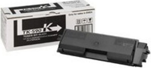 картинка Тонер-картридж TK-590K для Kyocera FS-C2026/2126/2626/5250/M6026 (черный, 7k) от магазина Альфакс