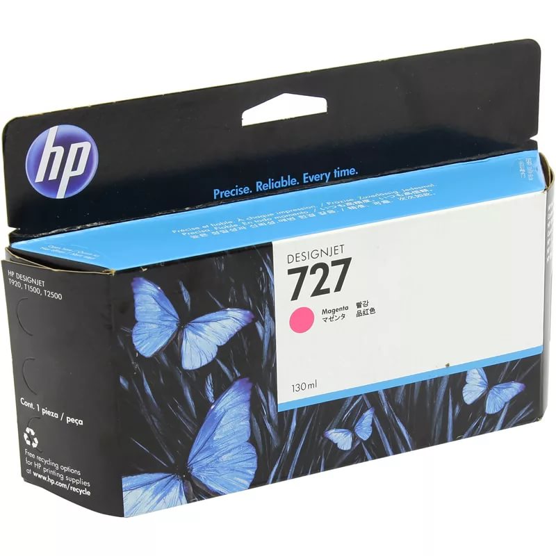 картинка Картридж B3P20A для HP 727 пурпурный для DJ 920/930/1500/1530/2500/2530 от магазина Альфакс
