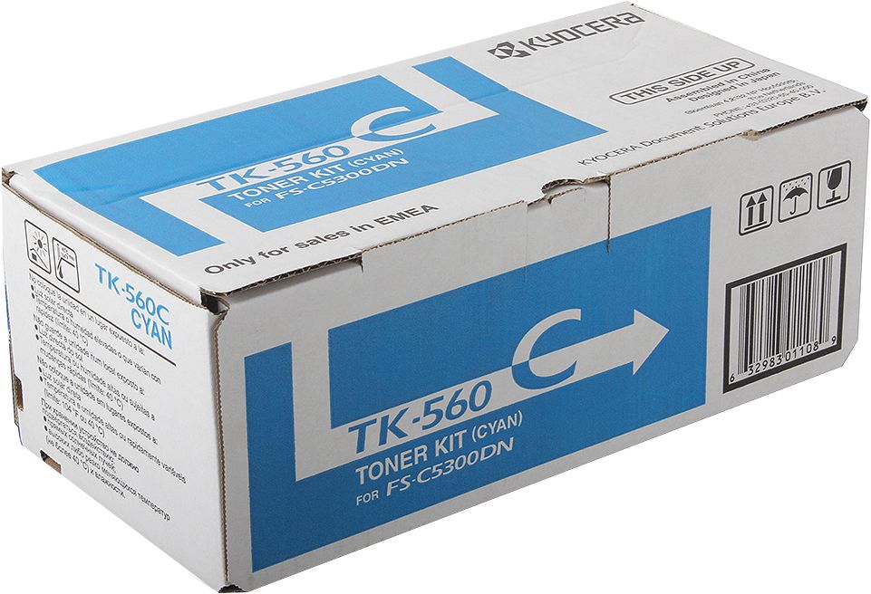 картинка Тонер-картридж TK-560C для Kyocera FS-C5300/5350DN (голубой, 10k) от магазина Альфакс
