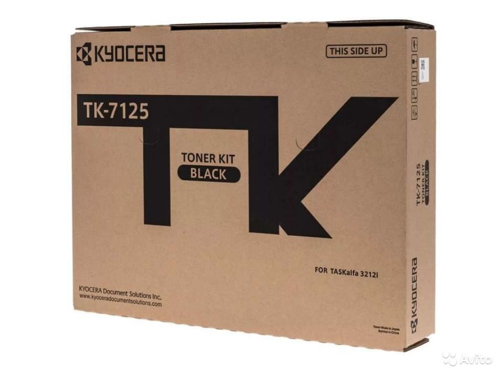 картинка Тонер-картридж TK-7125 для Kyocera TASKalfa 3212i  (черный, 20k) от магазина Альфакс