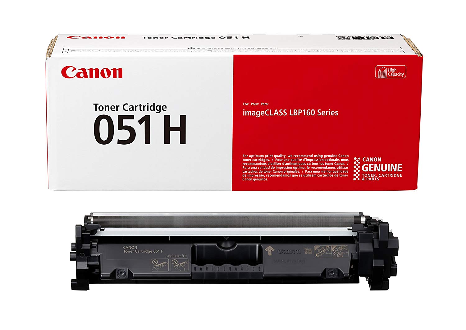 картинка Картридж Canon 051 H (2169C002) для LBP162dw (чёрный, 4.1k) от магазина Альфакс
