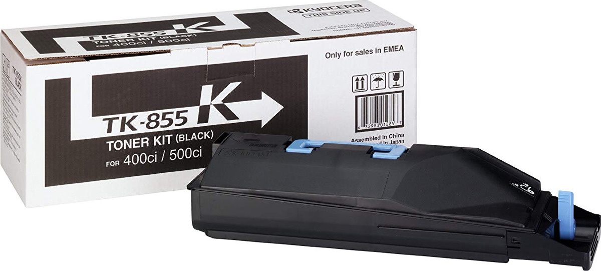 картинка Тонер-картридж TK-865K для Kyocera TASKalfa 250ci/300ci (черный, 20k) от магазина Альфакс