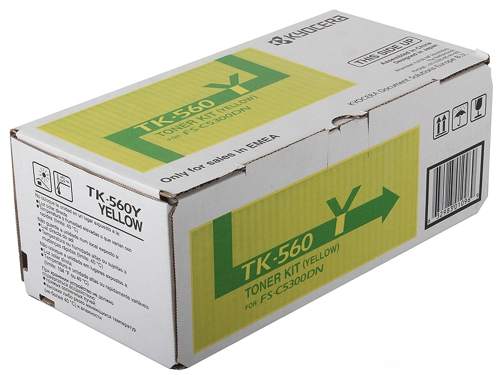 картинка Тонер-картридж TK-560Y для Kyocera FS-C5300/5350DN (желтый, 10k) от магазина Альфакс