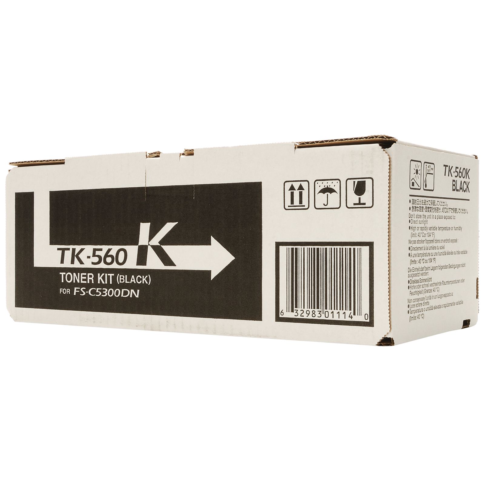 картинка Тонер-картридж TK-560K для Kyocera FS-C5300/5350DN (черный, 12k) от магазина Альфакс