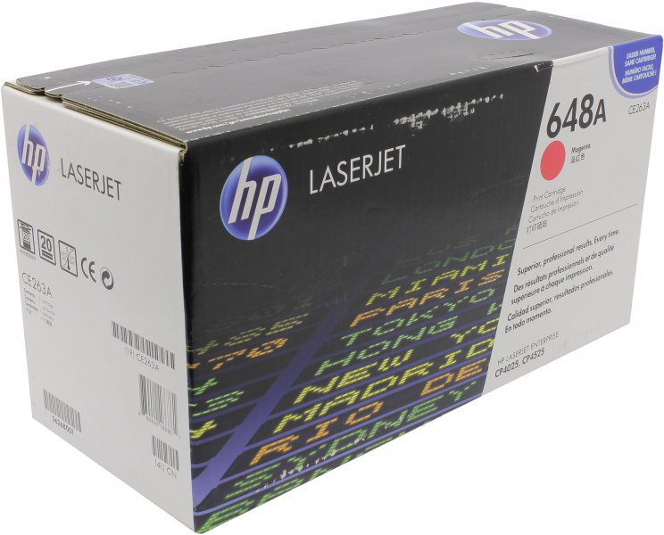 картинка Картридж CE263A для HP Color LaserJet CP4525/CP4025 от магазина Альфакс