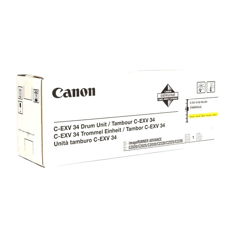 картинка Драм-картридж C-EXV34 Y (3789B003AA) для Canon iR ADV C2220L/C2220i/C2225i (43k) /C2230i (61k)  от магазина Альфакс