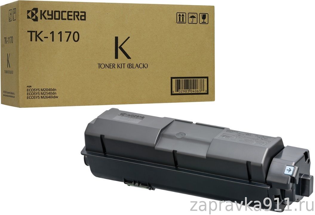 картинка Тонер-картридж TK-1170 для Kyocera ECOSYS M2040/2540/2640 (черный, 7.2k) от магазина Альфакс
